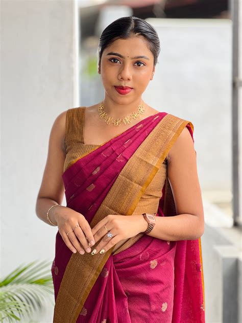 Zari Woven Cotton Silk Saree | YNG1091 – Aham Designer Boutique