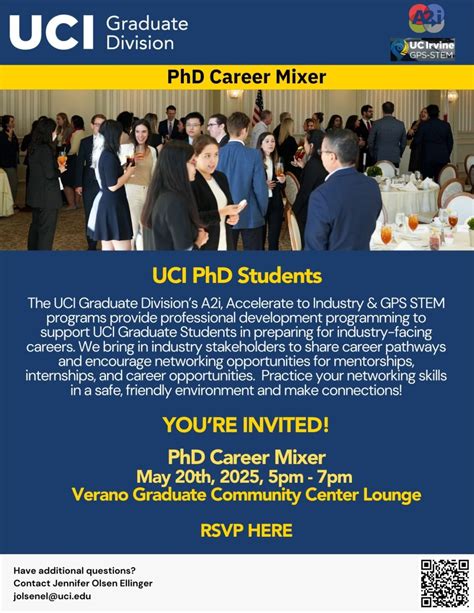 PhD Career Mixer: Spring 2025 | GPS-STEM at UC Irvine