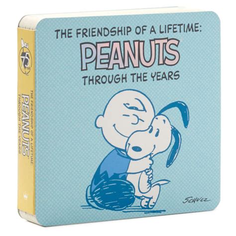 Peanuts® 75th Anniversary Friendship of a Lifetime Coaster Book - Gift ...