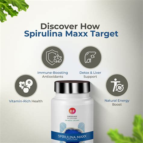 Health Platter Spirulina Maxx Phycocyanin Capsules – Healthplatter