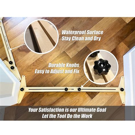 Stair Layout Gauge Shelf Scribe Layout Tool for Stairs Riser Partition ...