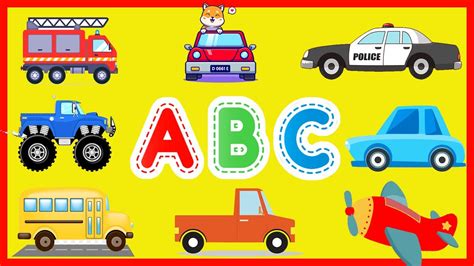 Vehicle ABC by BINGO | Learn the Alphabet with Cars | Nursery Rhymes ...
