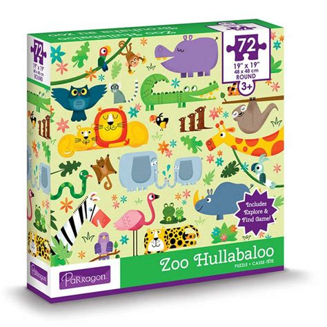 Parragon Kids Zoo Hullabaloo Jigsaw Puzzle (72 ct) Delivery or Pickup ...