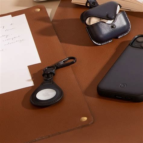 Shop Stylish and Functional Navy AirTag Holder Online