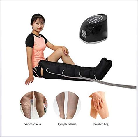 DVT Intermittent Pneumatic Air Compression Therapy 4 Chamber Digital f ...