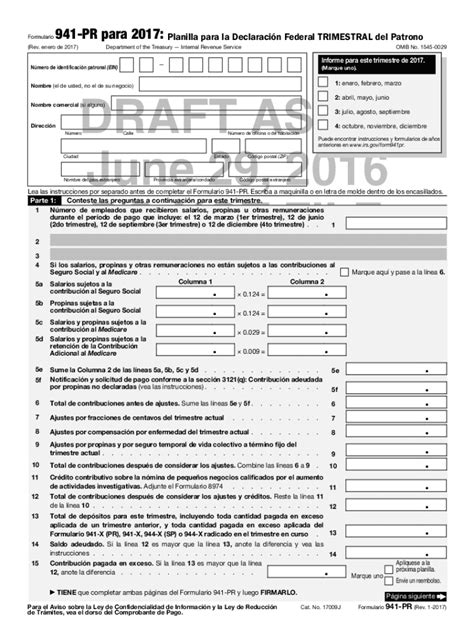 Image result for Form 941 Printable Form