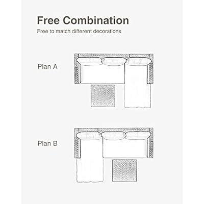Buy Qsun Outdoor Patio Sofa Set PE Wicker Rattan Sectional Conversation ...