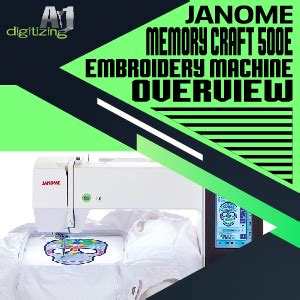 Image result for Janome 500E Tutorials How to Organize Files