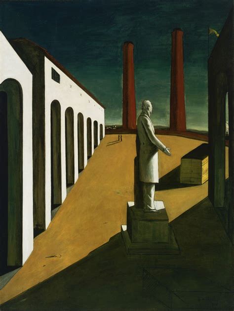 Giorgio de Chirico - The Enigma of a Day, 1914 Tachisme, Italian ...