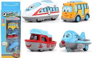 Akvanar Q Metal Car Team Cartoon Car Unbreakable Mini Pullback Die Cast ...