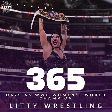 365 days ago, Rhea stood on top and won it all at Wrestlemania 39, now ...
