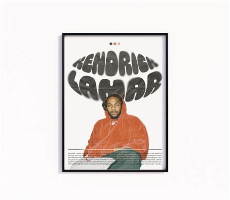 KENDRICK LAMAR – Rapper Posters