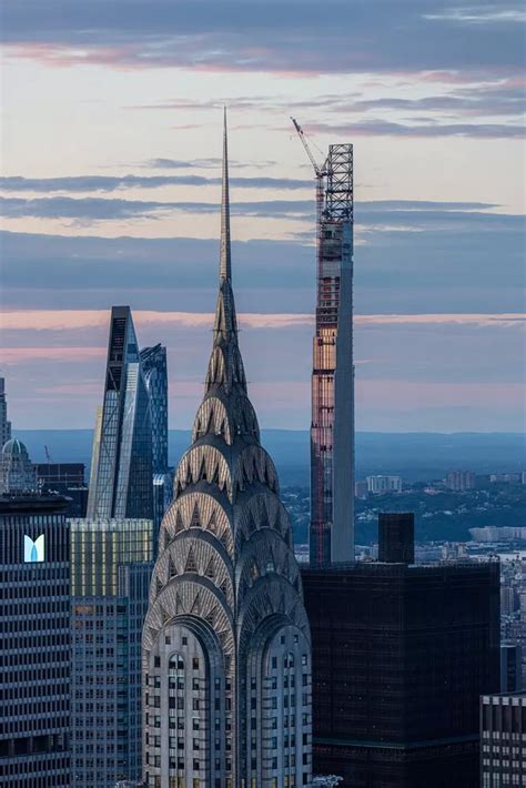 世界最“瘦长”的摩天大楼即将于纽约封顶完工 - 建筑设计 - 新湖南