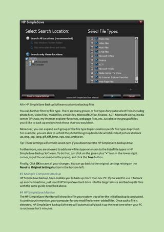 Image result for How to Set Up My HP SimpleSave Software