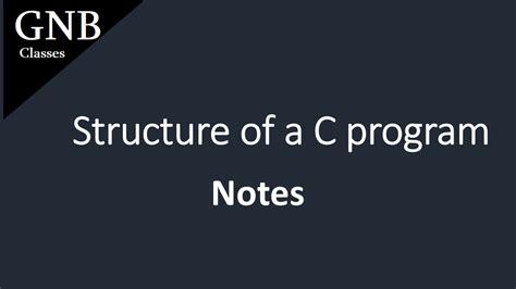 Image result for Explain the Block Structure of a C Program
