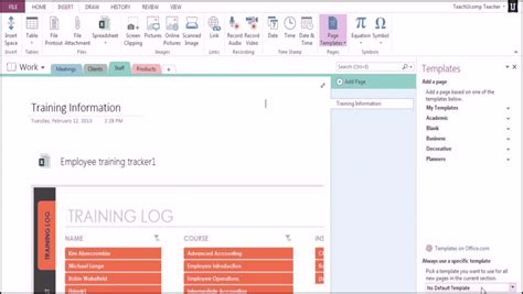 OneNote Notebook Tutorial 的图像结果