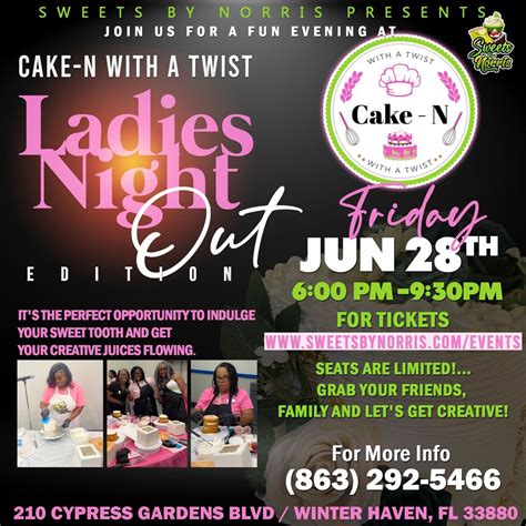 Cake-N with A Twist -Ladies Night Out! , Adventhealth Fieldhouse ...