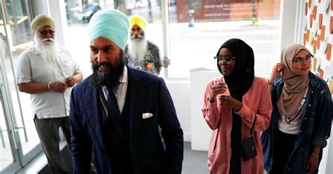 Canada: Jagmeet Singh, a Sikh lawyer, becomes first non-white to lead ...