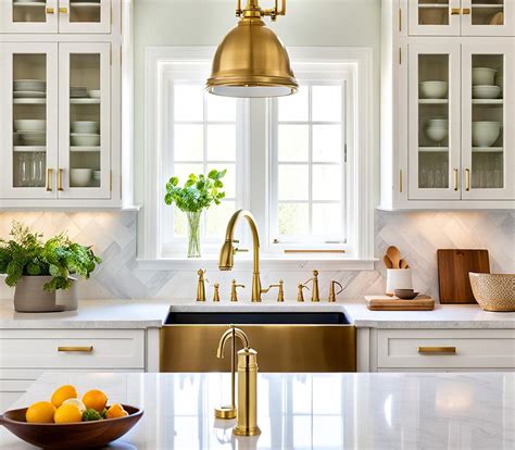 Modernize Your Kitchen With Unlacquered Brass Hardware - Tiponthetrail.com