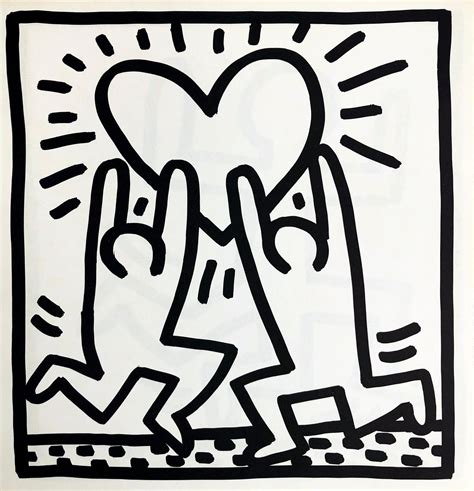 Keith Haring Heart