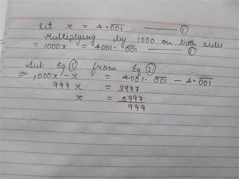 Express the following in the form of p/q where p and q are integers 4. ...