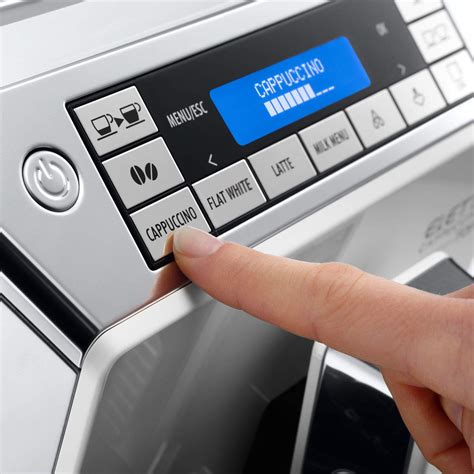 DeLonghi ECAM 45.760.W Eletta Cappuccino Top Fully Automatic Coffee Ma ...