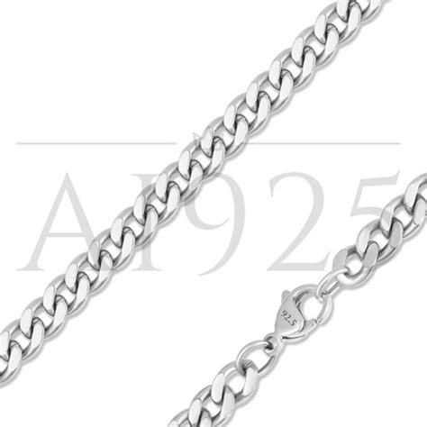 925 Sterling Silver Curb Chain | AI925