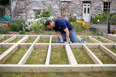 Image result for Decking Frame Installation