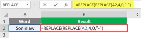 Replace Formula in Excel 的图像结果