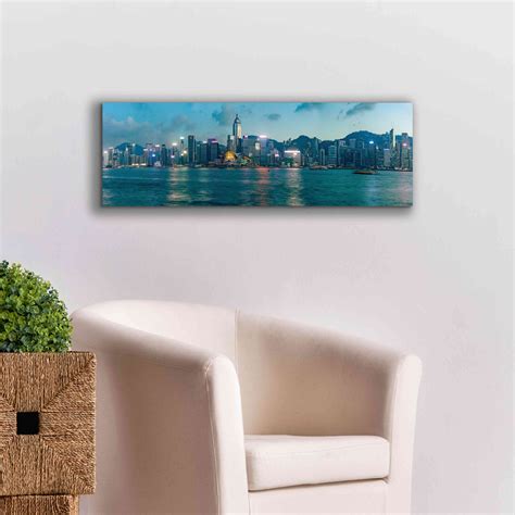Latitude Run® Epic Graffiti 'Hong Kong Twilight' By Epic Portfol Hong Kong Twilight by Epic ...