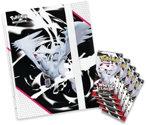 Scarlet & Violet 10.5 White Flare Binder Box | TCG India