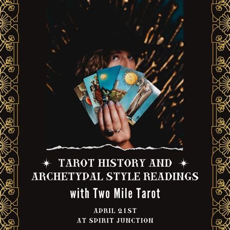 Intro to Tarot History and Archetypal Style Readings at Spirit Junction ...