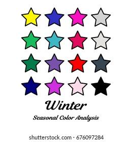 Image result for Bright Winter Color Analysis Examples