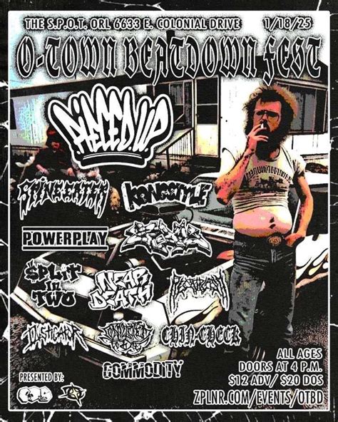 O-Town Beatdown Fest w/ Pieced Up, Spine Eater, Kongstyle, PowerPlay ...