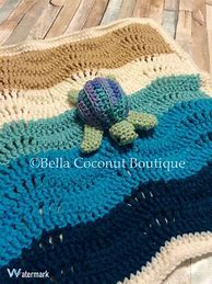 Image result for Crochet Sea Turtle Blanket