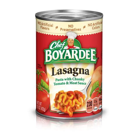 Amazon.com : Chef Boyardee Lasagna, 15 oz, 12 Pack : Grocery & Gourmet Food