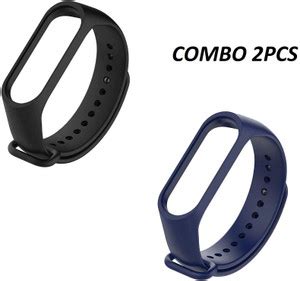 AUDICE Combo pack 2 of Silicone Straps for models Xiaomi Mi Band 4 and ...