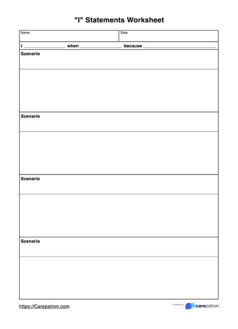 Should Statements Worksheet & Example | Free PDF Download