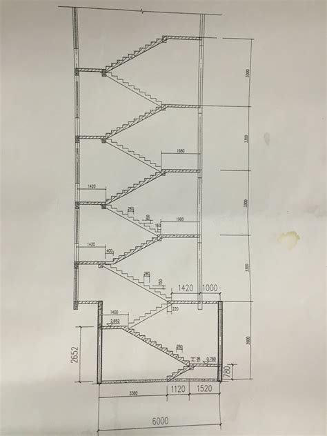 3米楼梯设计图与尺寸,三米高二转楼梯设计图 - 伤感说说吧