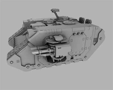 🛰 land raider・ STL File for 3D printing・Cults