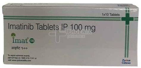 Imat 100mg Imatinib Tablet Exporters and Suppliers from Mumbai