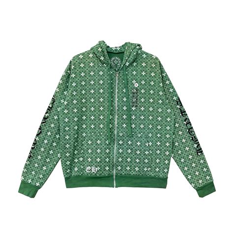 Chrome Hearts Horseshoe Zip Up Hoodie - SHENGLI ROAD MARKET