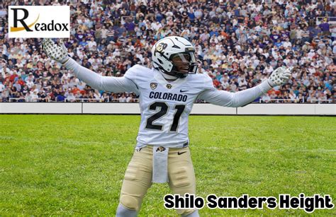 A Look into Shilo Sanders' Height, Age, Stats, Girlfriend