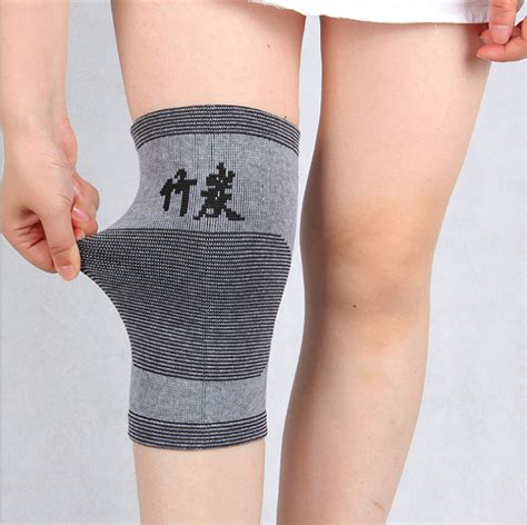 竹炭护膝盖套 护腿用品保暖透气吸汗 打篮球足球防摔跑步运动护具-阿里巴巴