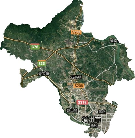 漳州市高清卫星地图,漳州市高清谷歌卫星地图