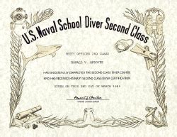 Image result for Second Class Diver Course