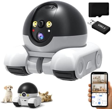 The Blinky Bot Camera, Blinky Bot Pro, The Tiny Robot Pal, 360° View ...