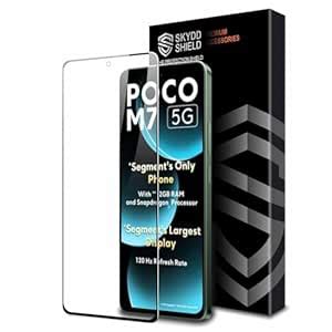 Skyddshield Military-Grade Gorilla Tempered Glass For Poco M7 (6.88 ...