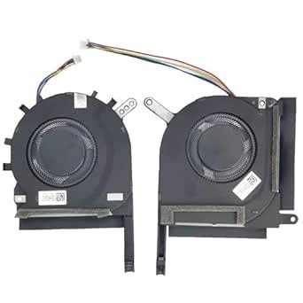 Sanj8 CPU & GPU Cooling Fan (L+R Pair) Compatible For Asus TUF Gaming ...