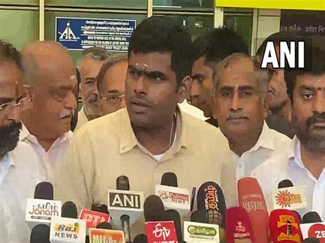 "Authoritarian attitude will oust DMK in 2026": Annamalai hits out at ...